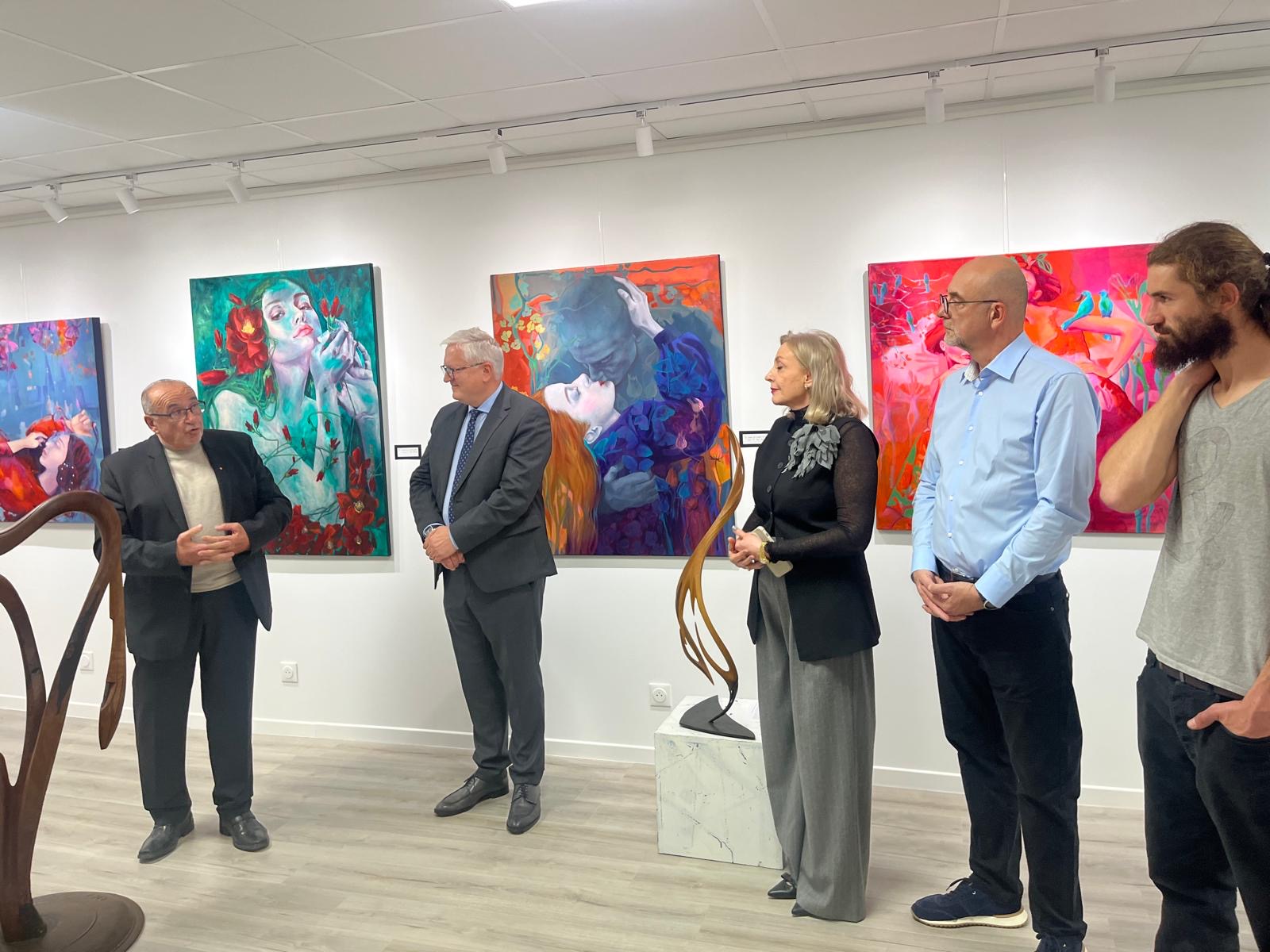 Soirée d'ouverture Galerie d'art Artzone Montrond-les-Bains
