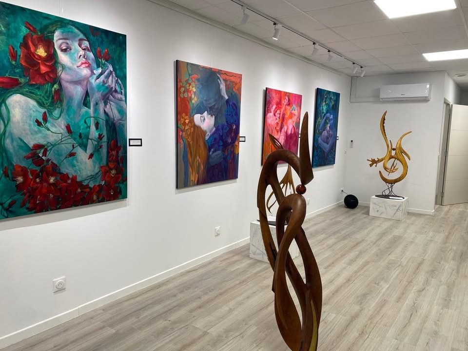 Exposition de peinture à Montrond-les-Bains, Galerie d'art ArtZone