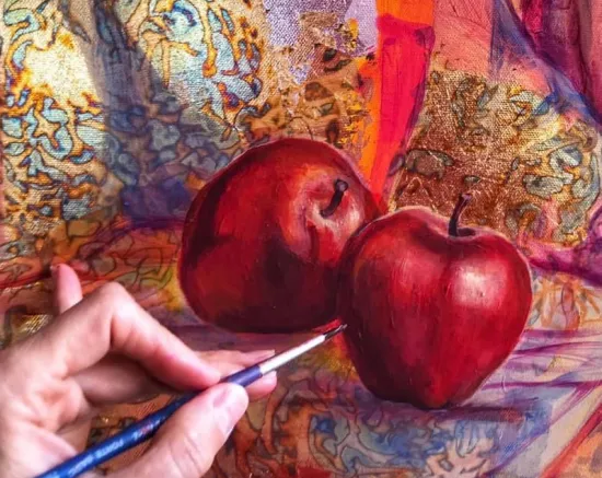 Acrylique — couleur, rythme, textures